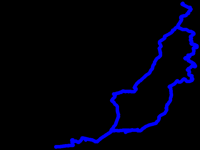  Olomouc - Moravský Beroun - údolím Bystřičky (Radiobabetta) 0.04 - 0.09 µSv/h